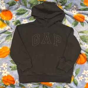 GAP Kids Black Hoodie with Logo. Size Small. In excellent shape! Warm & cozy!